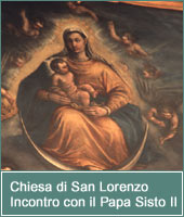 IMMAGINE INGRANDIBILE RAPPRESENTANTE UN DIPINTO (SAN LORENZO) DELLA CHIESA DI SAN LORENZO