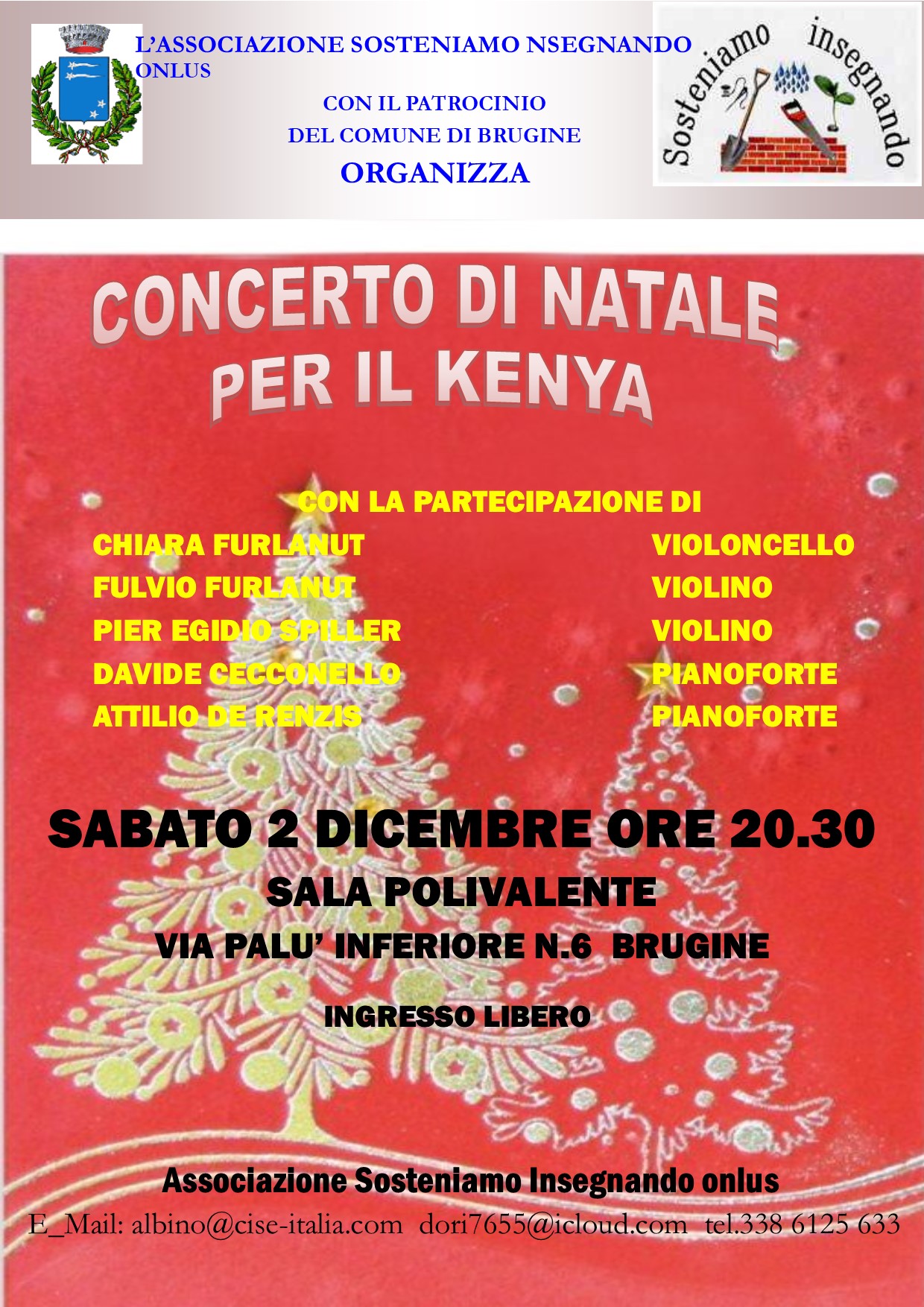 Concerto di Natale per il Kenya